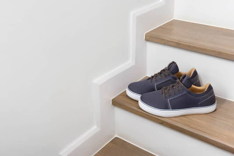 Shoes on the stairs
